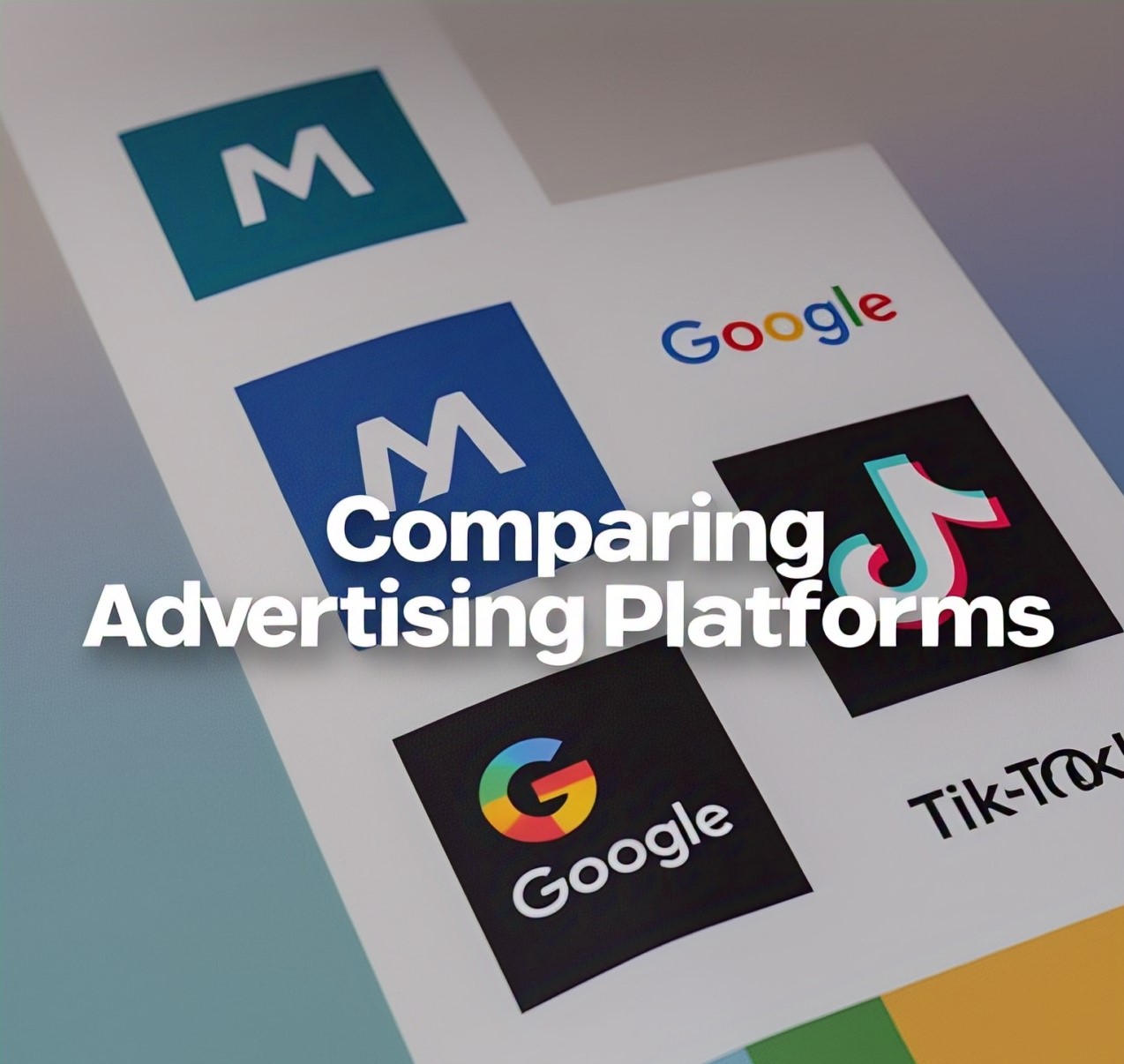 Comparing Advertising Platforms: Meta, Google, and TikTok
