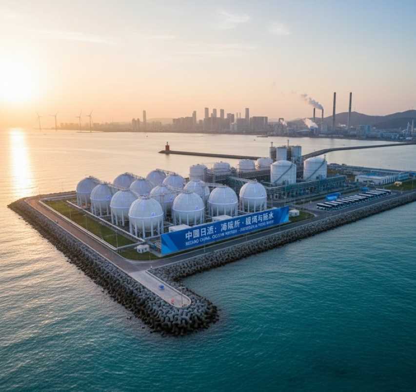 الصين تكشف عن "مصفاة محيطية" ثورية في مدينة ريزهاو