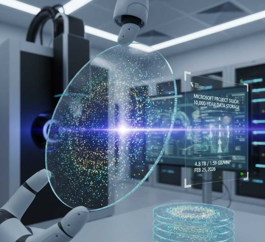 Microsoft Transforms Ordinary Glass into a Revolutionary 10,000-Year Data Storage Medium