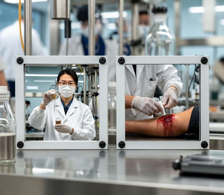 Korea's Revolutionary Spray-On Powder Halts Severe Bleeding in Just One Second