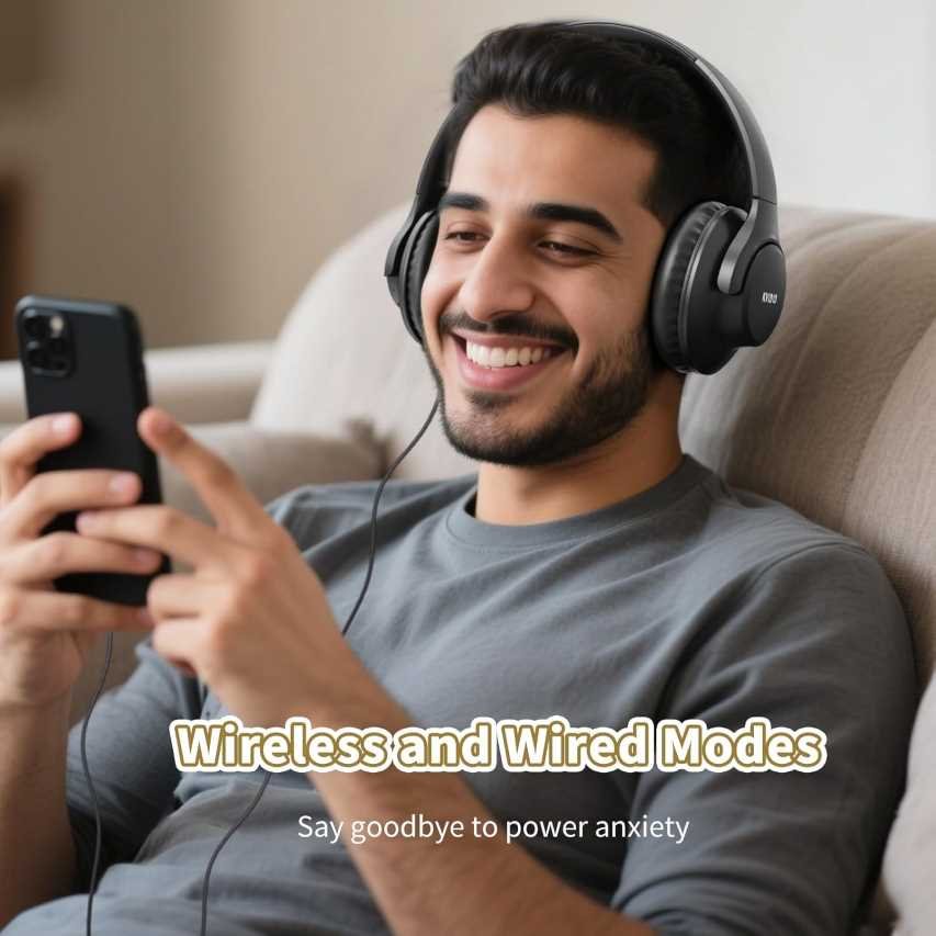 كفيدو سماعات بلوتوث فوق الاذن