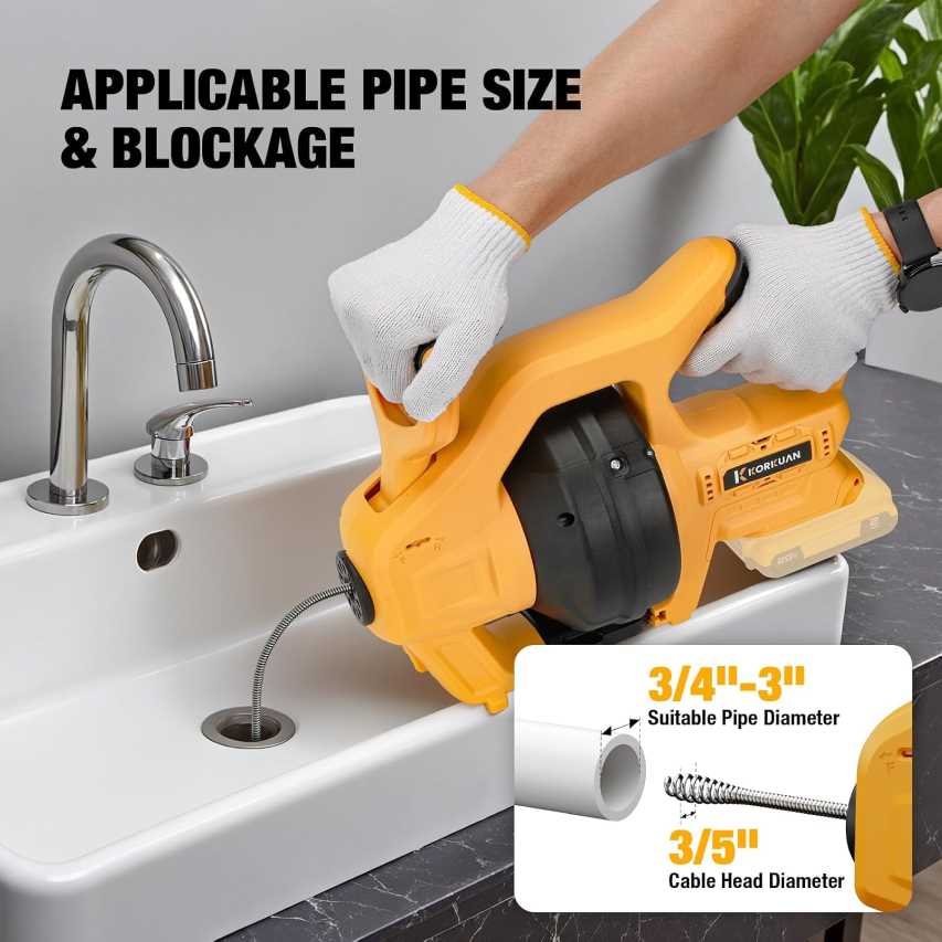 Cordless Drain Auger