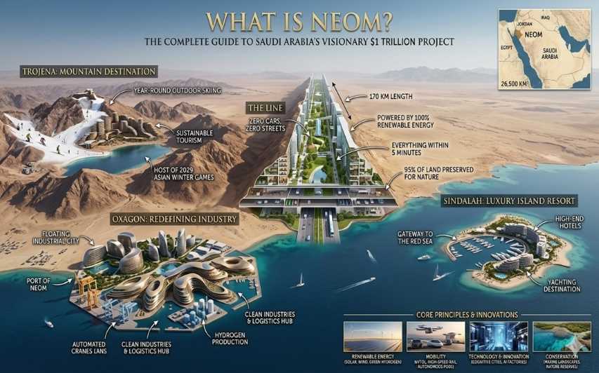 What is NEOM? The Complete Guide to Saudi Arabia’s Visionary $1 Trillion Project