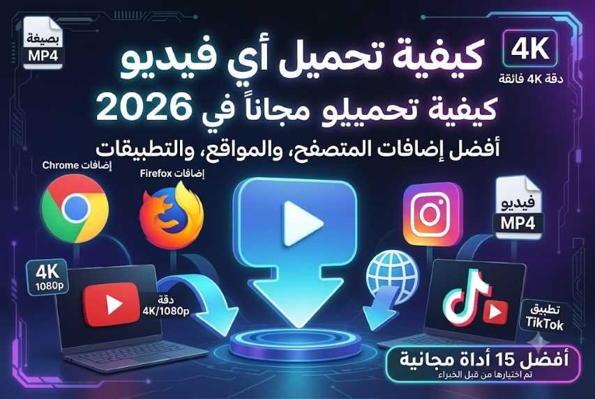 كيفية تنزيل أي فيديو مجانًا