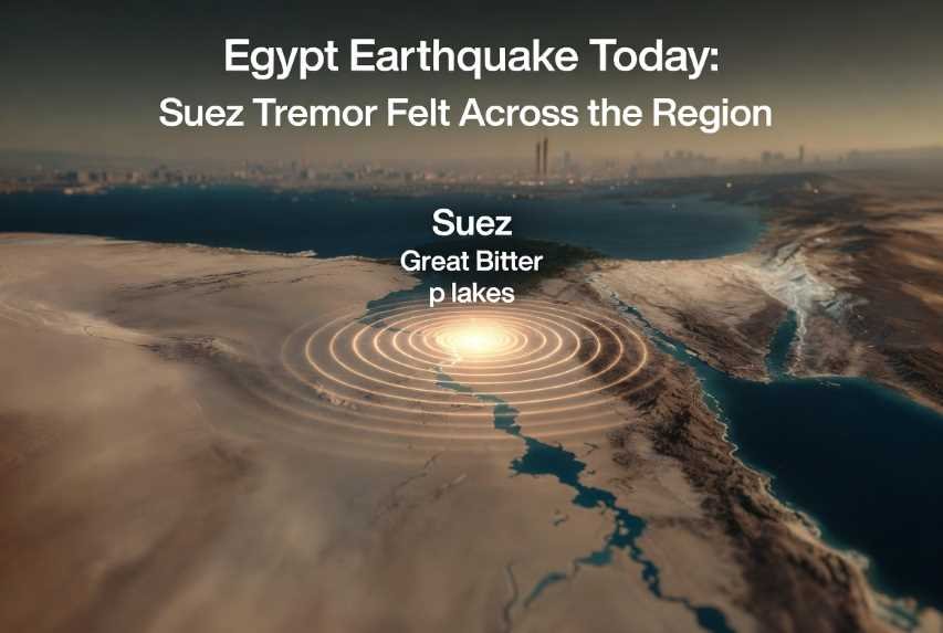 Egypt Earthquake Today: Suez Tremor Felt Across the Region