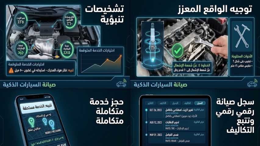مشروع الصيانة الذكية للسيارات