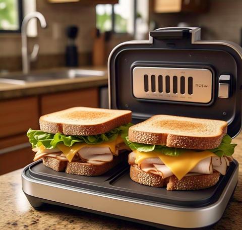 Double-Sided Sandwich Maker