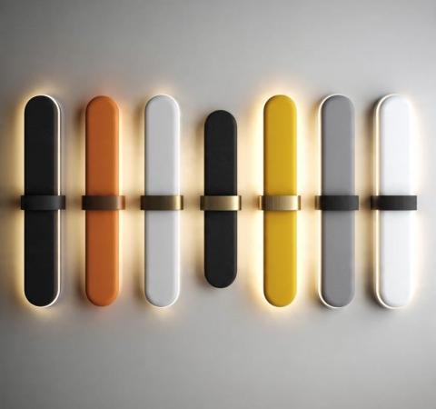 أضواء ليد المغناطيسية بالحائط