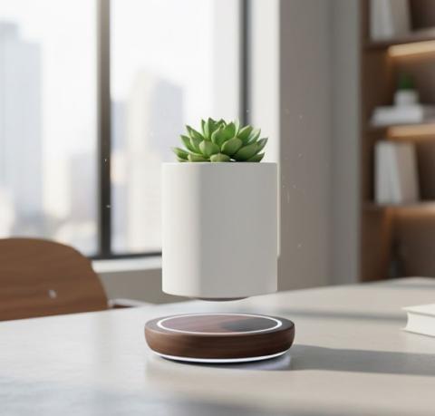 وعاء النبات العائم مغناطيسيًا