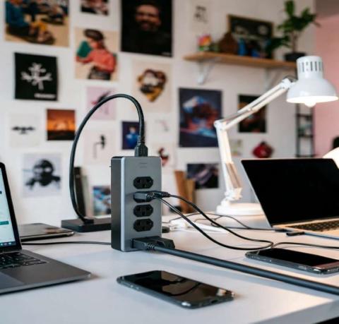 مُمدِّد مقبس الكهرباء الطويل