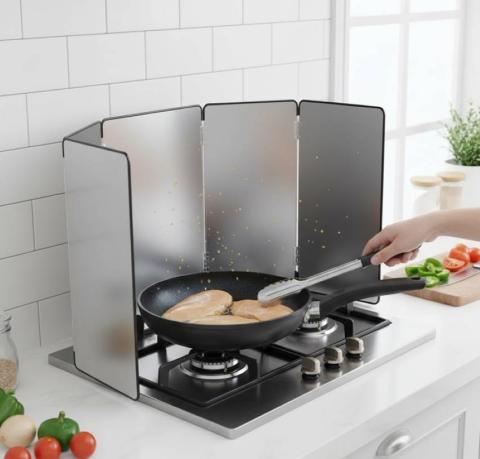 Kitchen Oil Splatter Guard