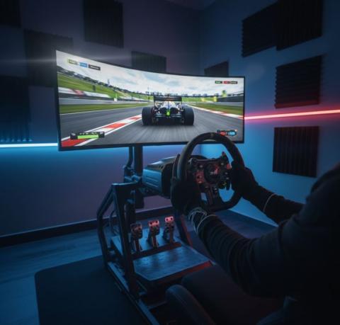 محاكي عجلة القيادة