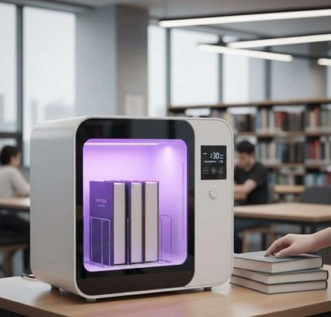 جهاز تعقيم الكتب