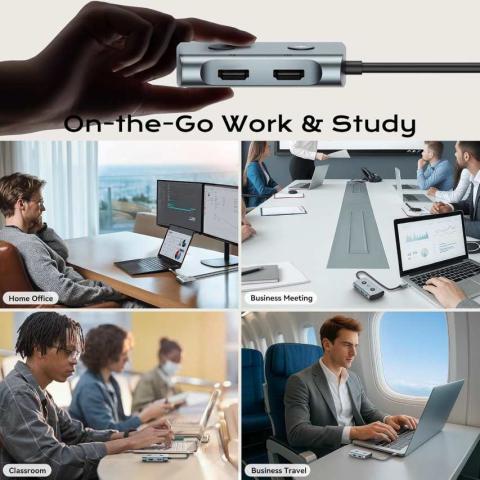 قاعدة شحن لابتوب بالذكاء الاصطناعي