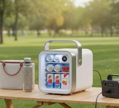 الثلاجة المحمولة الصغيرة