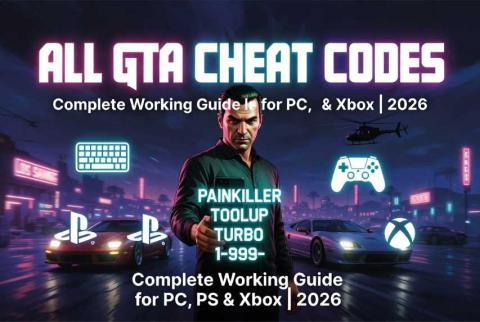 All GTA Cheat Codes List