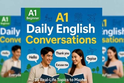A1 Daily English Conversations – 35 Topics to Master Everyday Speaking Fast