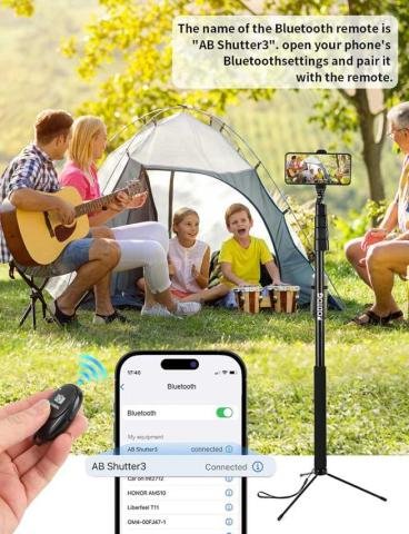 Invisible Selfie Stick