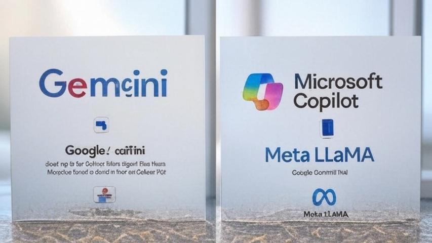 Google Gemini, Microsoft Copilot, and Meta LLaMA