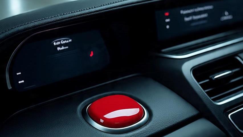 Car Start Button Cover