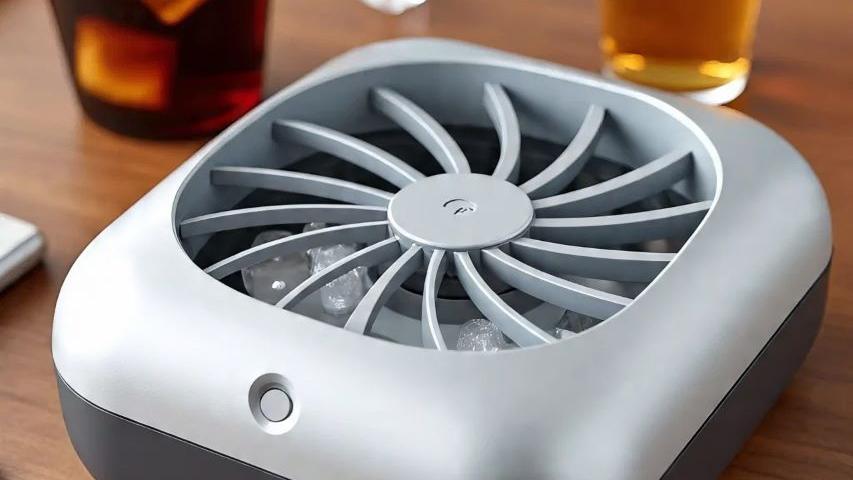 Portable Fan with Ice