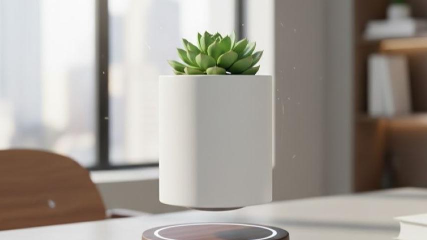 وعاء النبات العائم مغناطيسيًا