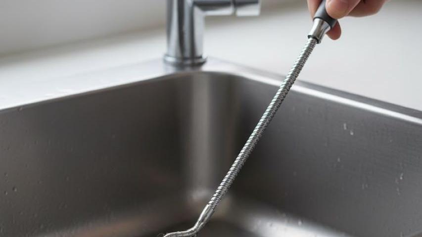 مزيل انسداد المصارف الفولاذي