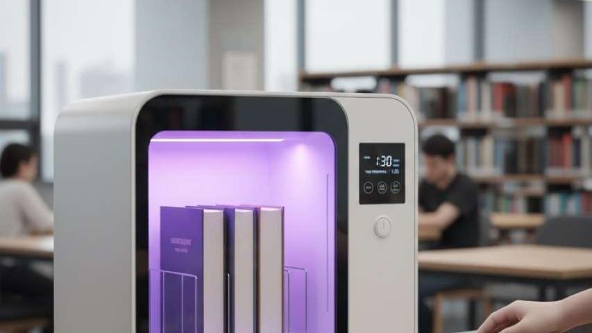 جهاز تعقيم الكتب