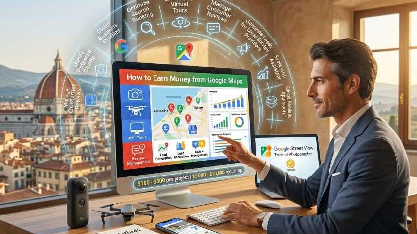 How to Earn Money from Google Maps