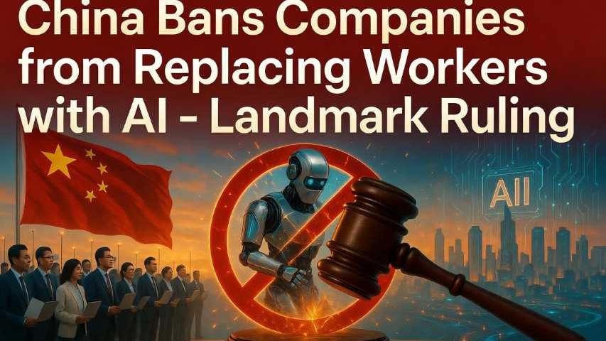 China Bans Companies from Replacing Workers with AI