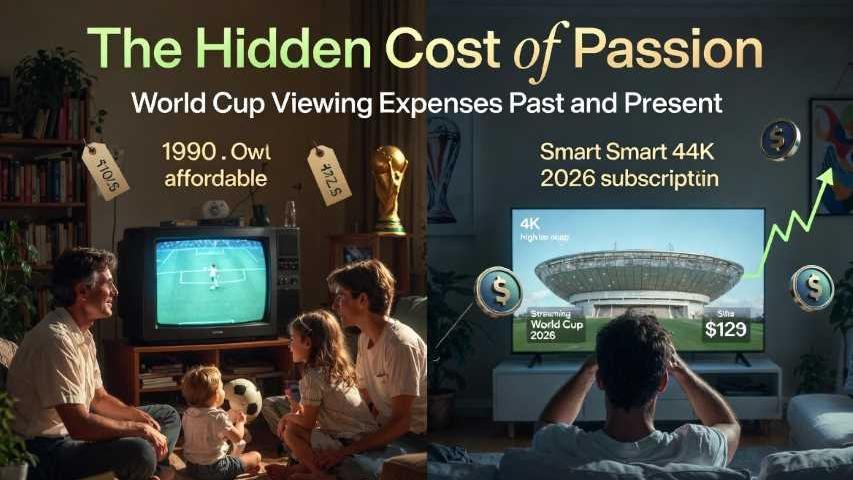 World Cup viewing expenses past and present