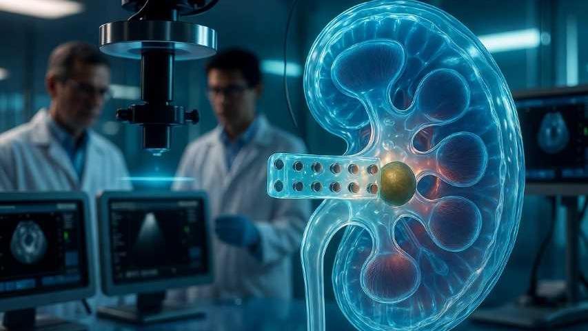 علماء كنديون يطورون روبوتاً مغناطيسياً بحجم حبة الأرز لعلاج حصى الكلى دون جراحة