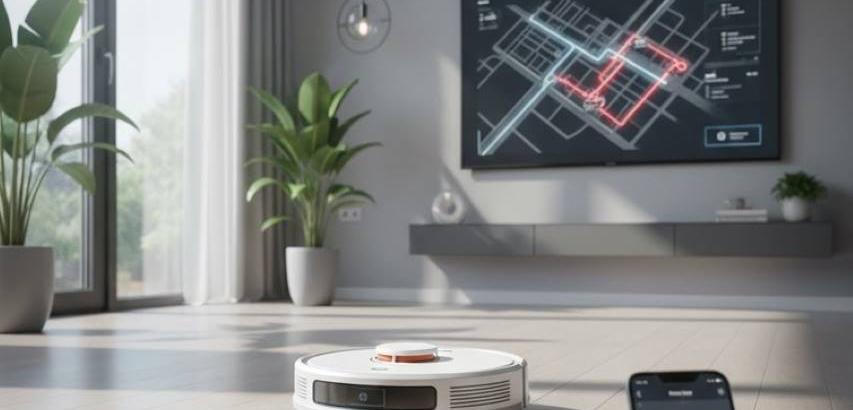 مكنسة الروبوت الذكية