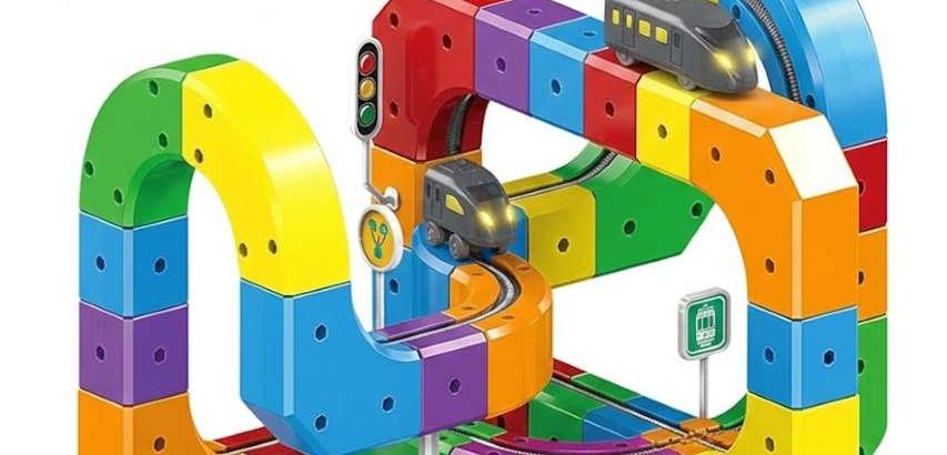 Magnetic Track Car Toy