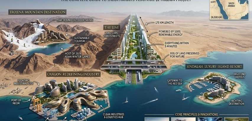 What is NEOM? The Complete Guide to Saudi Arabia’s Visionary $1 Trillion Project